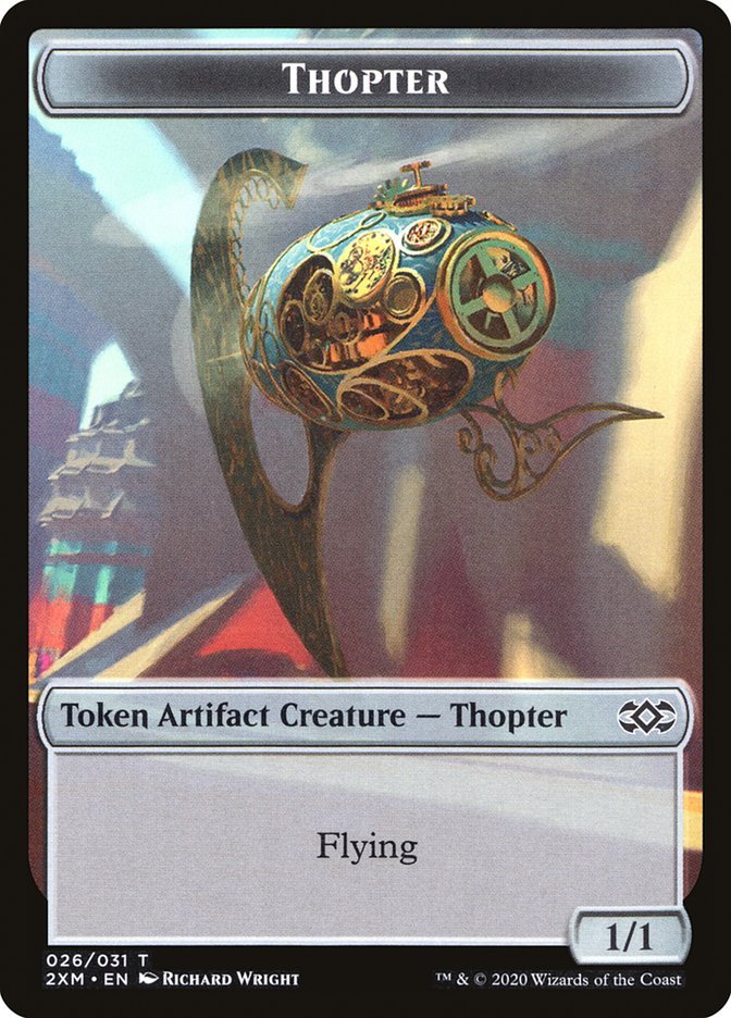 Thopter (026/031) [Double Masters Tokens] | D20 Games