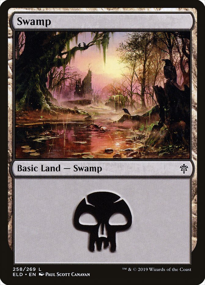 Swamp (258) [Throne of Eldraine] | D20 Games