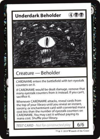 Underdark Beholder (2021 Edition) [Mystery Booster Playtest Cards] | D20 Games