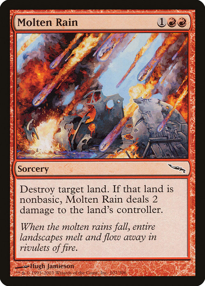 Molten Rain [Mirrodin] | D20 Games