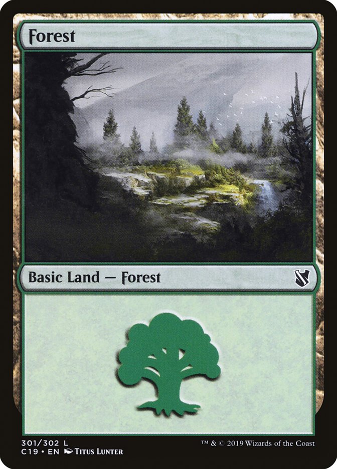 Forest (301) [Commander 2019] | D20 Games