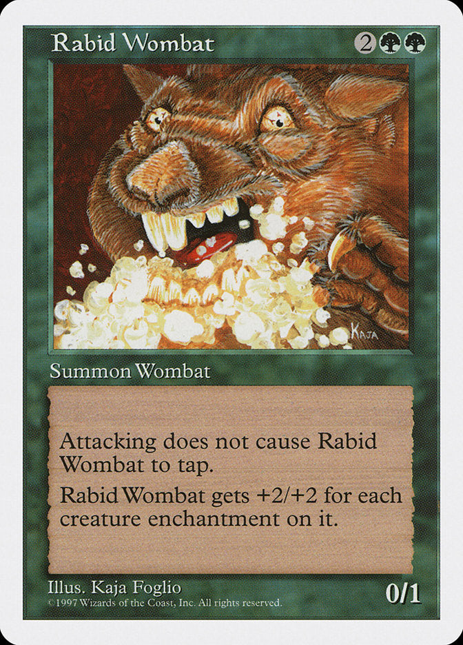 Rabid Wombat [Fifth Edition] | D20 Games