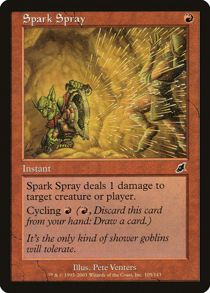Spark Spray [Scourge] | D20 Games