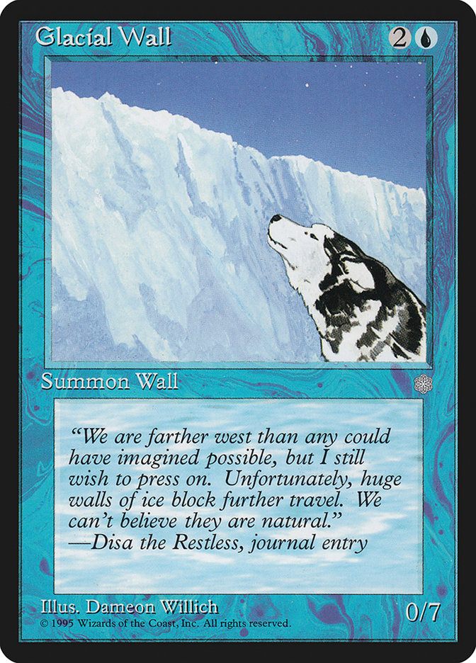 Glacial Wall [Ice Age] | D20 Games
