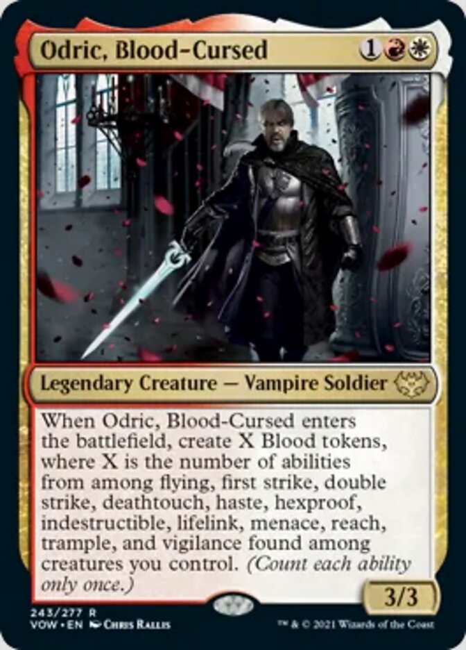 Odric, Blood-Cursed [Innistrad: Crimson Vow] | D20 Games