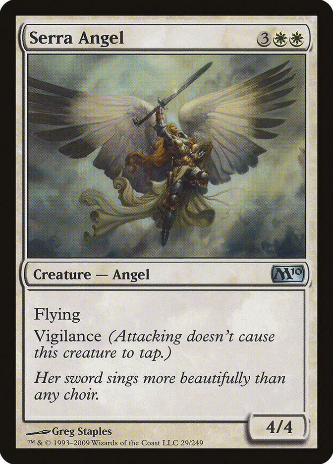 Serra Angel [Magic 2010] | D20 Games