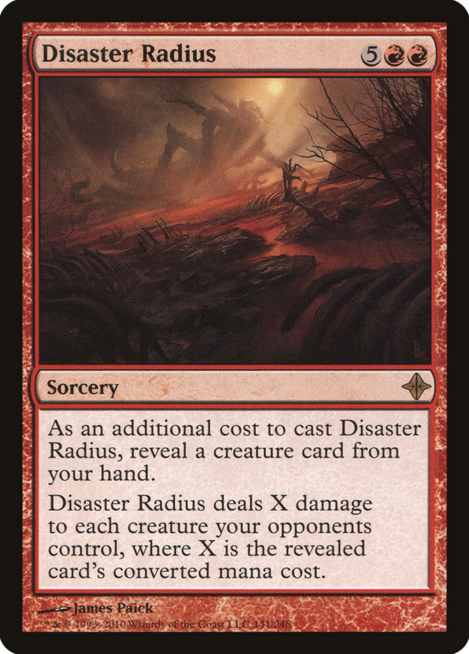 Disaster Radius [Rise of the Eldrazi] | D20 Games