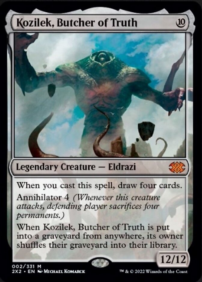 Kozilek, Butcher of Truth [Double Masters 2022] | D20 Games