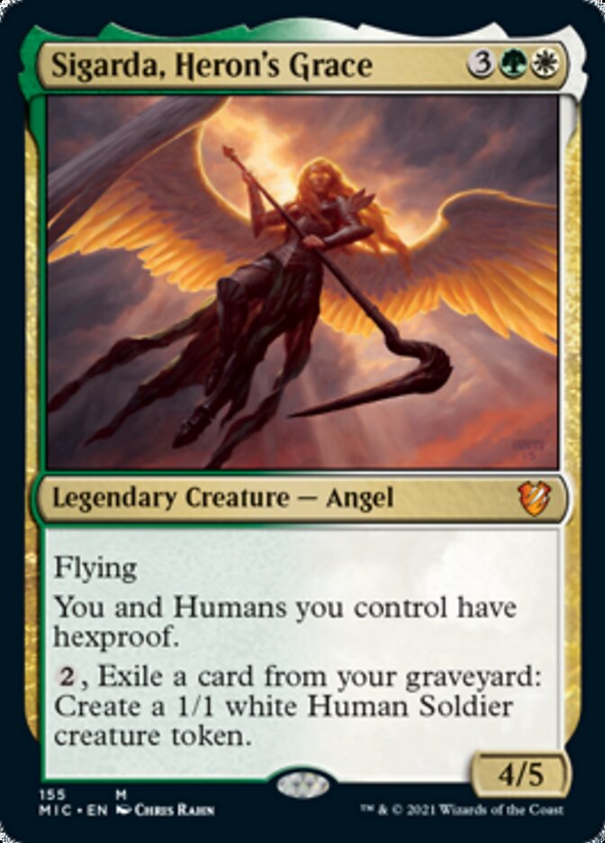 Sigarda, Heron's Grace [Innistrad: Midnight Hunt Commander] | D20 Games