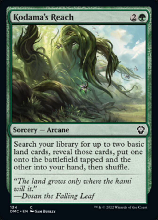 Kodama's Reach [Dominaria United Commander] | D20 Games