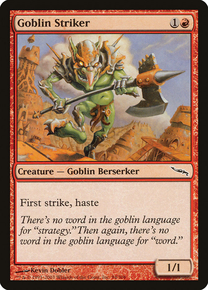 Goblin Striker [Mirrodin] | D20 Games