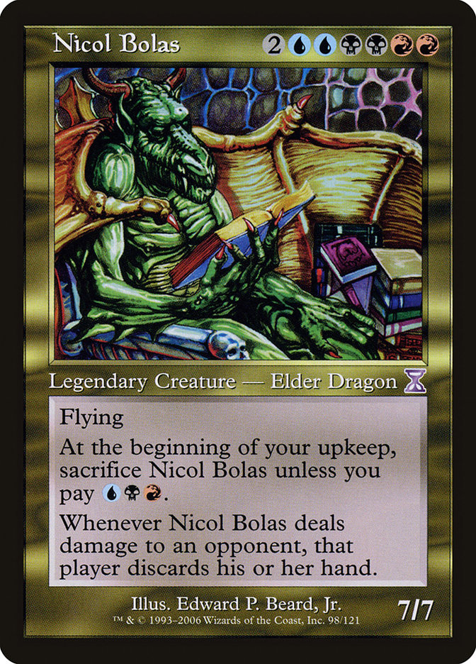 Nicol Bolas [Time Spiral Timeshifted] | D20 Games