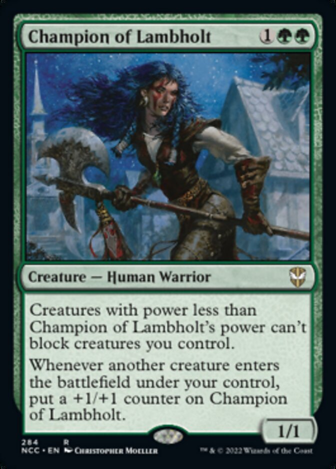 Champion of Lambholt [Streets of New Capenna Commander] | D20 Games
