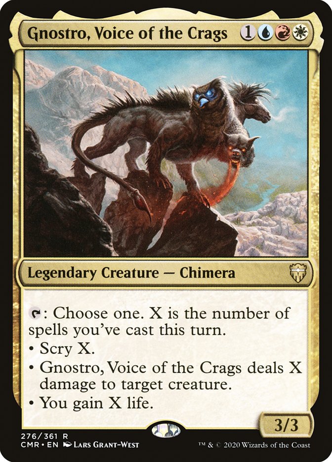 Gnostro, Voice of the Crags [Commander Legends] | D20 Games