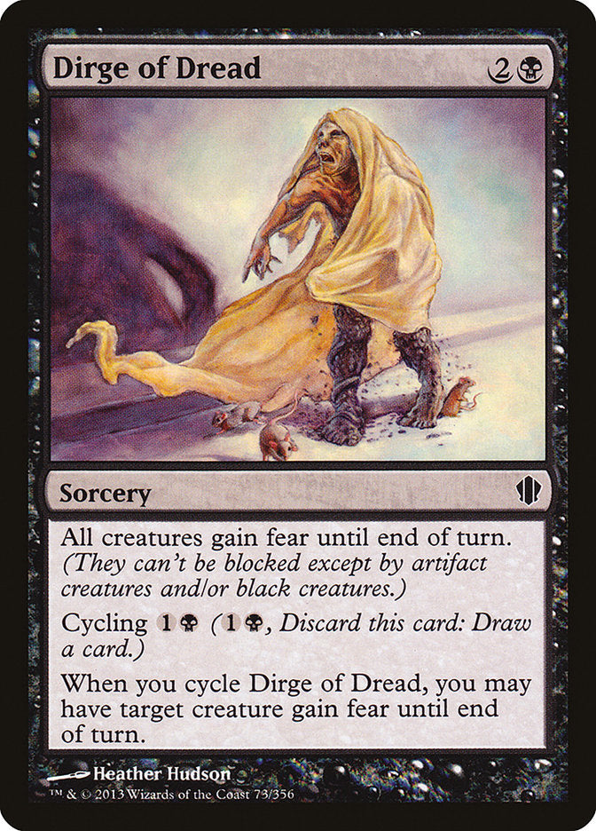 Dirge of Dread [Commander 2013] | D20 Games