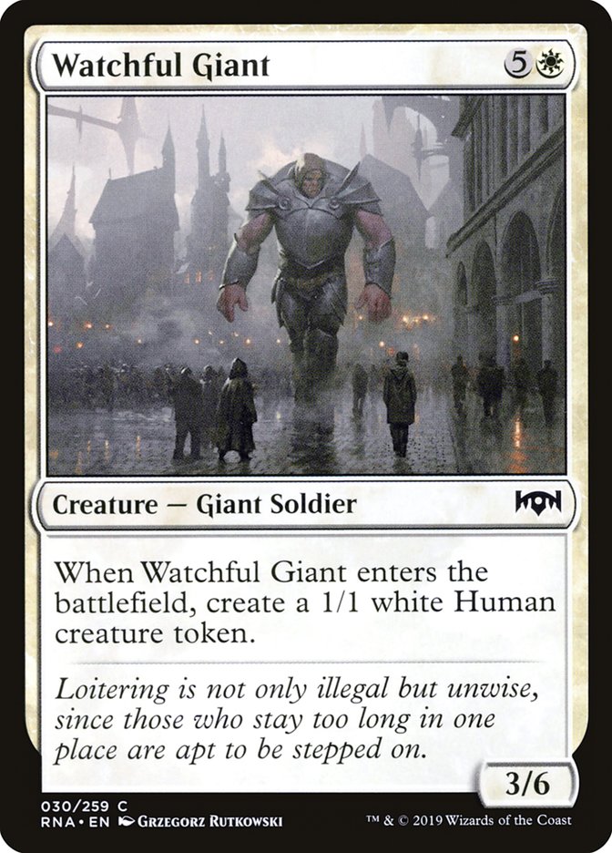 Watchful Giant [Ravnica Allegiance] | D20 Games