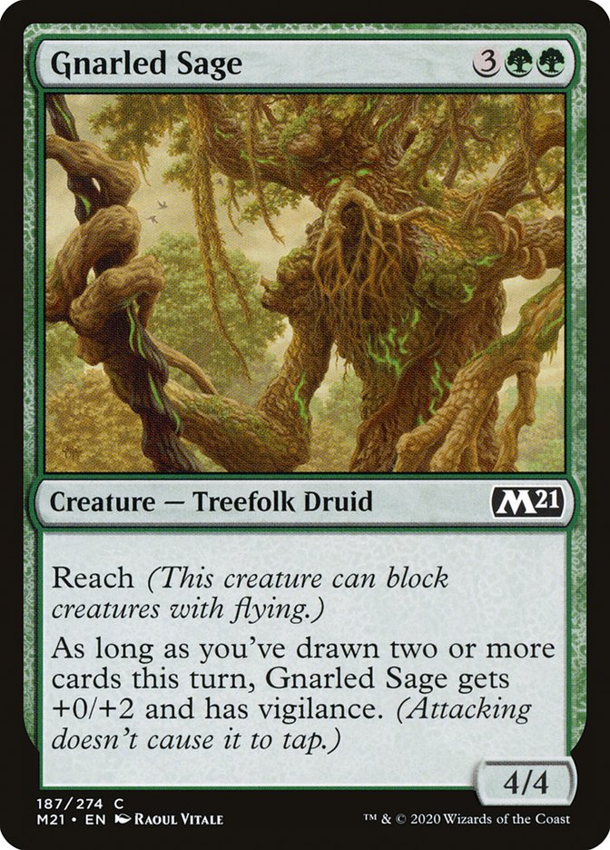 Gnarled Sage [Core Set 2021] | D20 Games