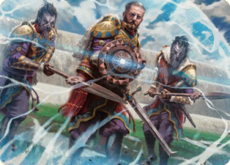 Argivian Phalanx Art Card [Dominaria United Art Series] | D20 Games