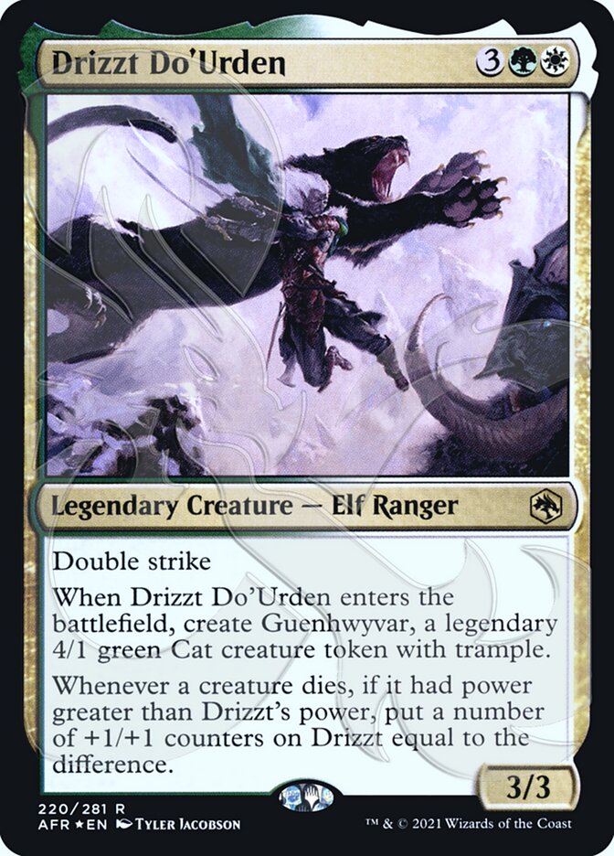 Drizzt Do'Urden (Ampersand Promo) [Dungeons & Dragons: Adventures in the Forgotten Realms Promos] | D20 Games