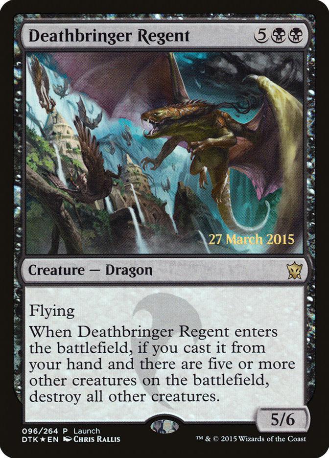 Deathbringer Regent (Launch) [Dragons of Tarkir Prerelease Promos] | D20 Games