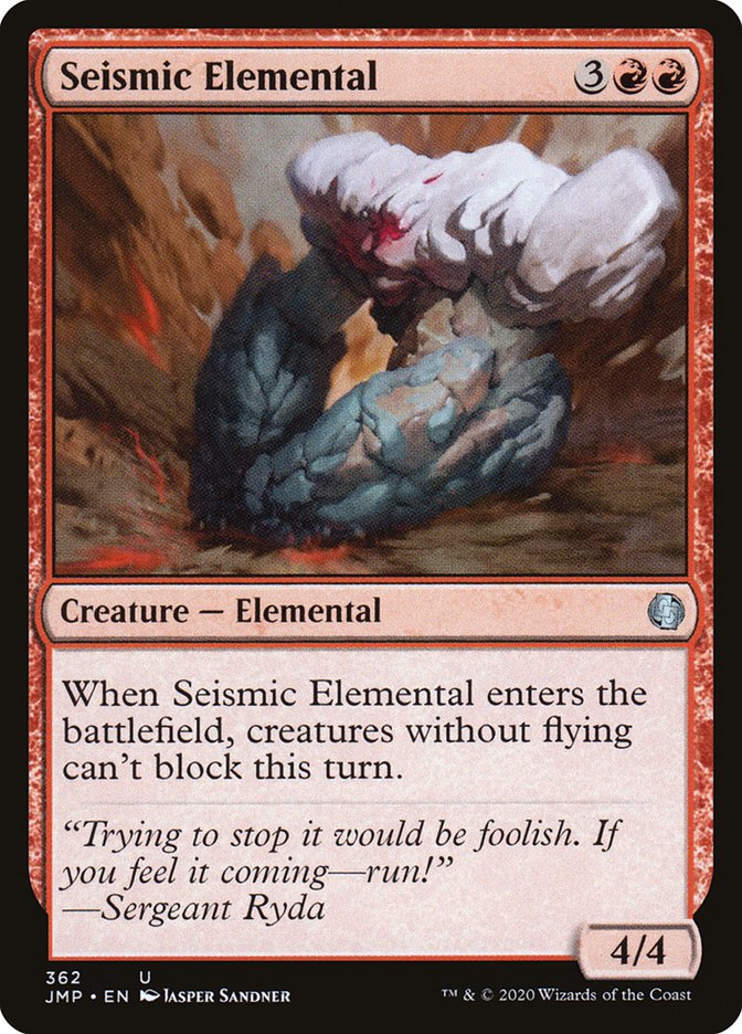 Seismic Elemental [Jumpstart] | D20 Games