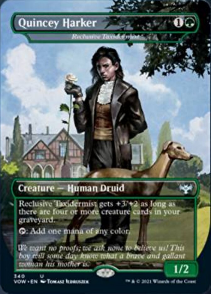 Reclusive Taxidermist - Quincey Harker [Innistrad: Crimson Vow] | D20 Games