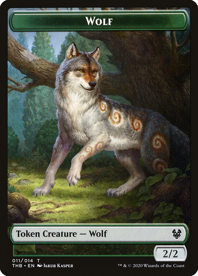 Wolf [Theros Beyond Death Tokens] | D20 Games