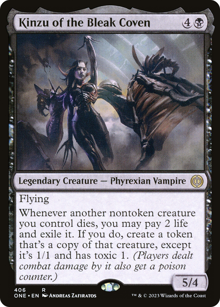 Kinzu of the Bleak Coven [Phyrexia: All Will Be One] | D20 Games