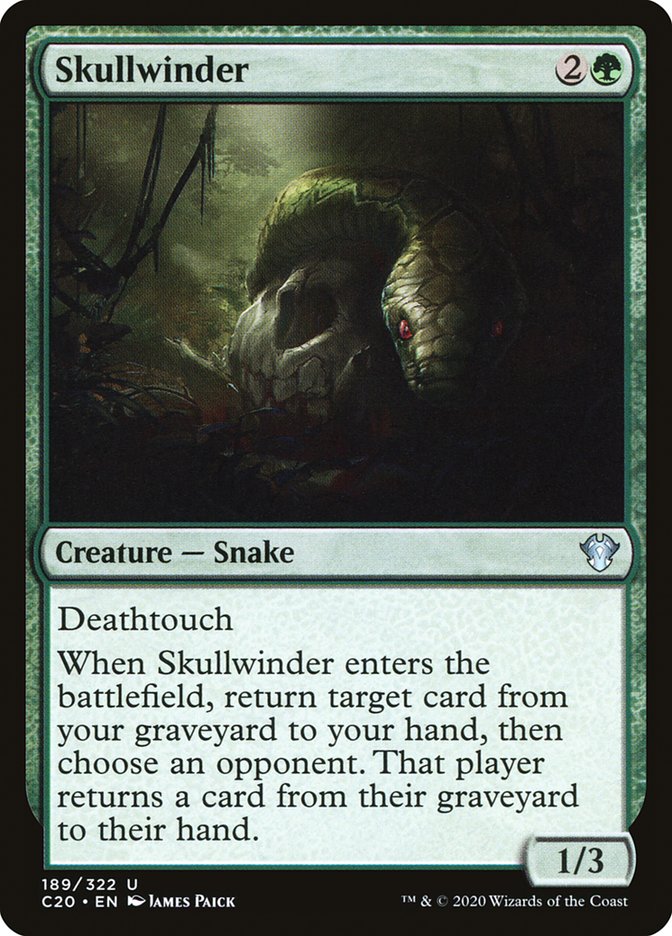Skullwinder [Commander 2020] | D20 Games