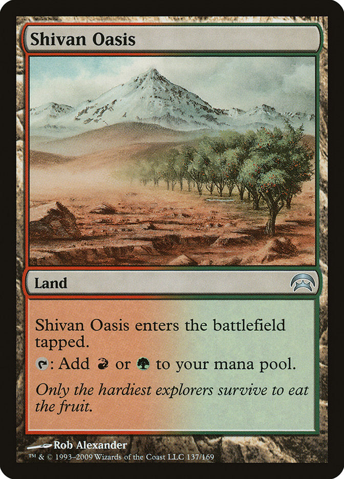 Shivan Oasis [Planechase] | D20 Games