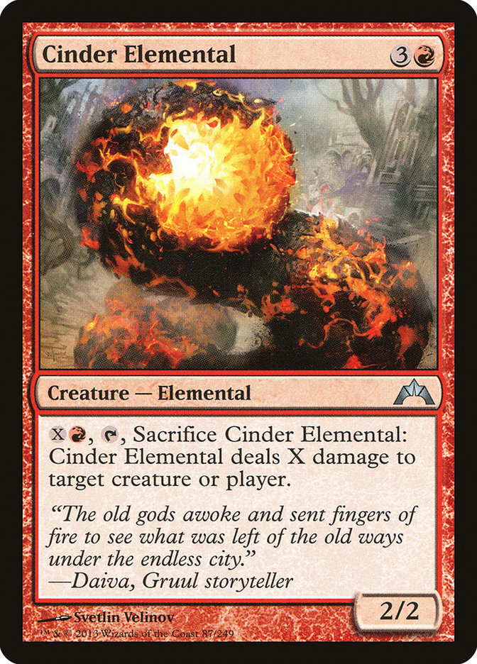 Cinder Elemental [Gatecrash] | D20 Games