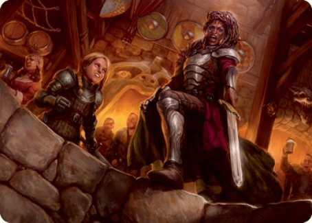 Veteran Dungeoneer Art Card [Dungeons & Dragons: Adventures in the Forgotten Realms Art Series] | D20 Games