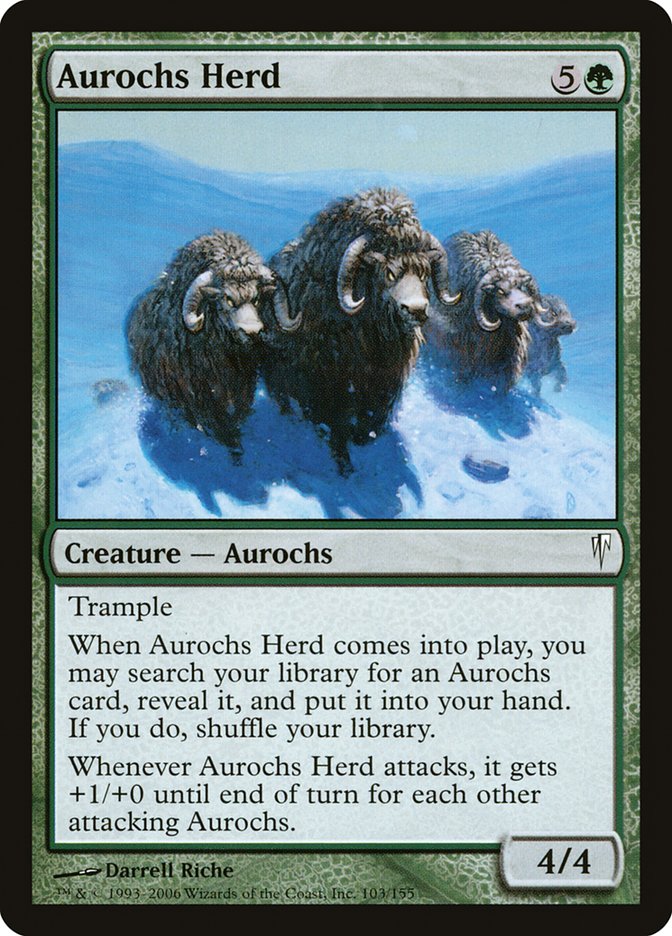 Aurochs Herd [Coldsnap] | D20 Games