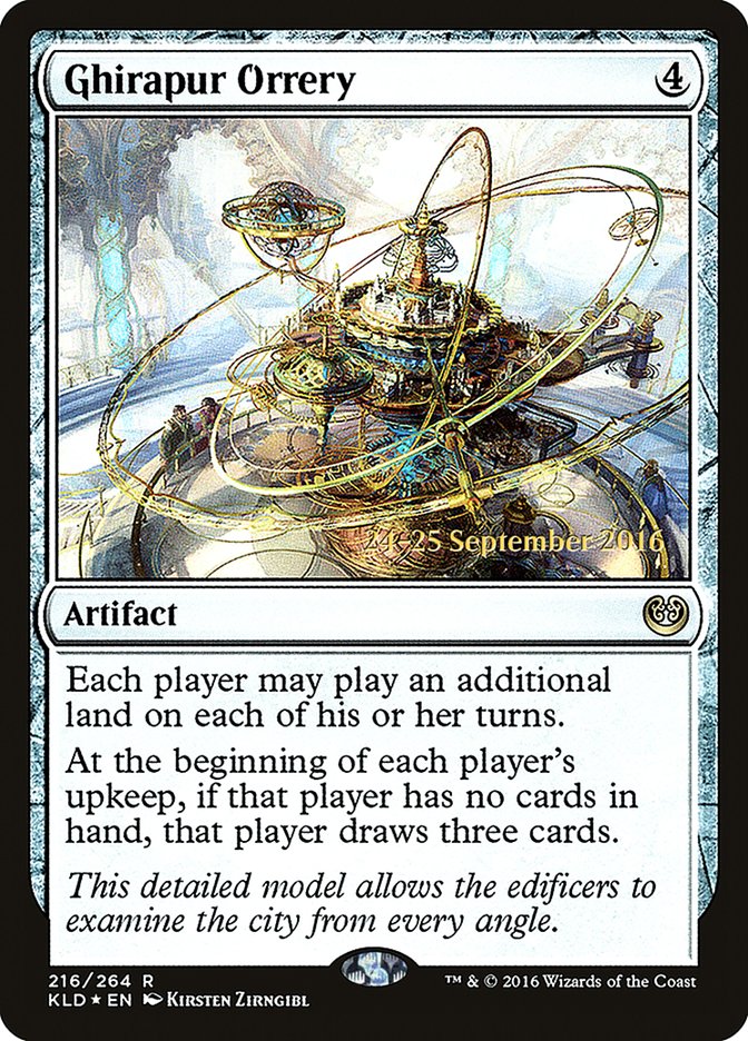 Ghirapur Orrery  [Kaladesh Prerelease Promos] | D20 Games