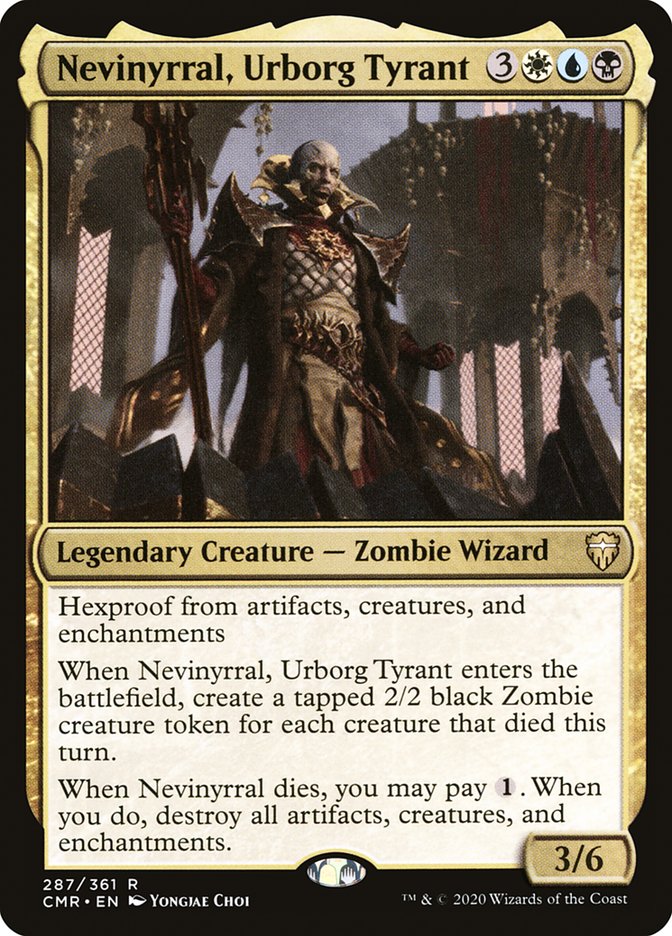 Nevinyrral, Urborg Tyrant [Commander Legends] | D20 Games