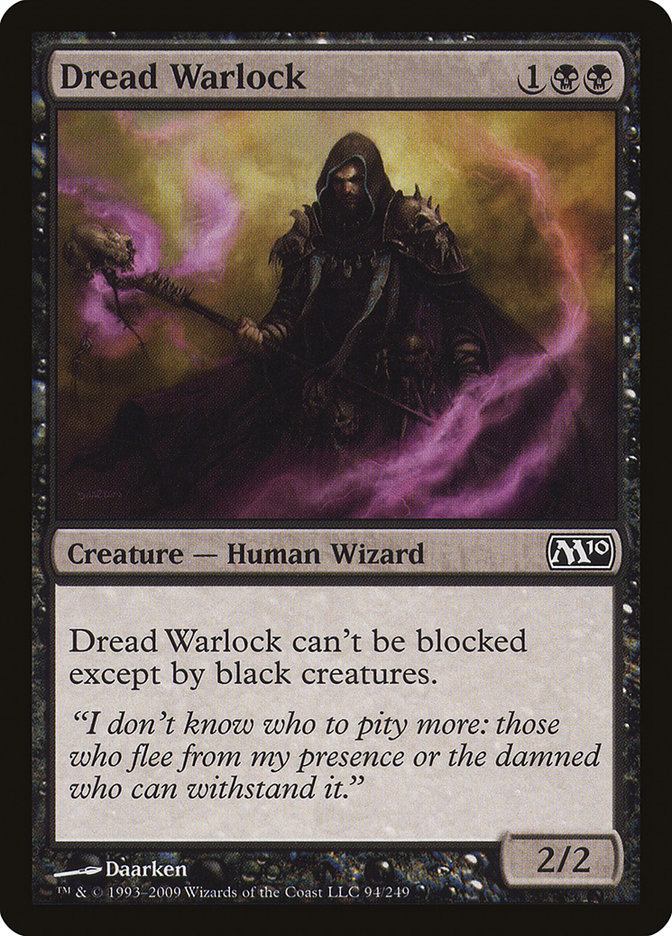 Dread Warlock [Magic 2010] | D20 Games
