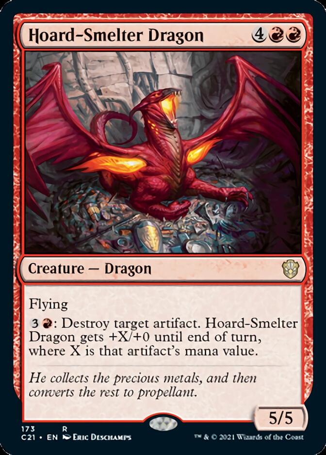 Hoard-Smelter Dragon [Commander 2021] | D20 Games