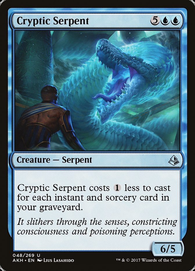 Cryptic Serpent [Amonkhet] | D20 Games