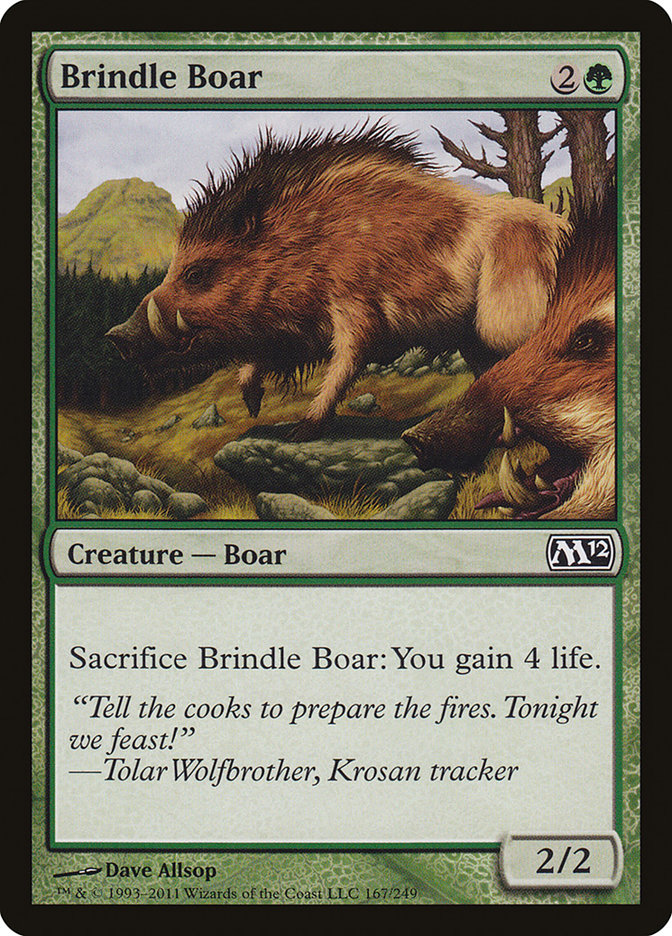 Brindle Boar [Magic 2012] | D20 Games