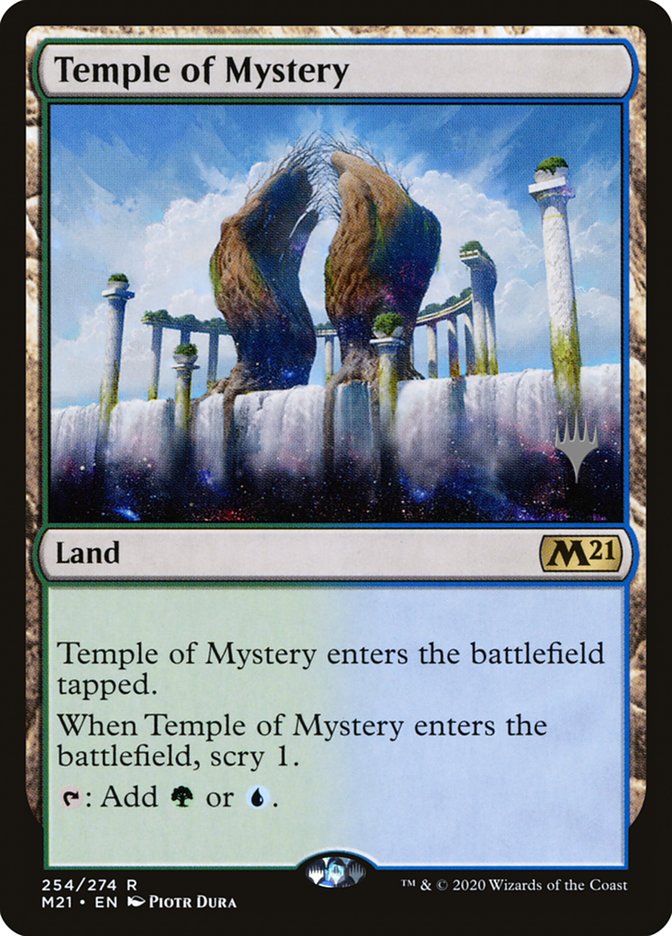 Temple of Mystery (Promo Pack) [Core Set 2021 Promos] | D20 Games