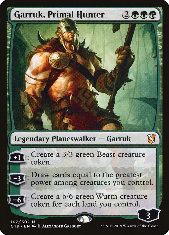 Garruk, Primal Hunter [Commander 2019] | D20 Games