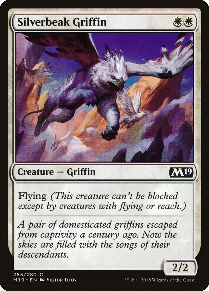 Silverbeak Griffin [Core Set 2019] | D20 Games