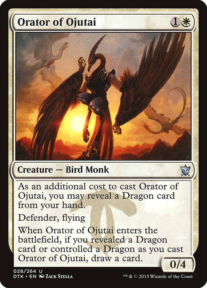 Orator of Ojutai [Dragons of Tarkir] | D20 Games