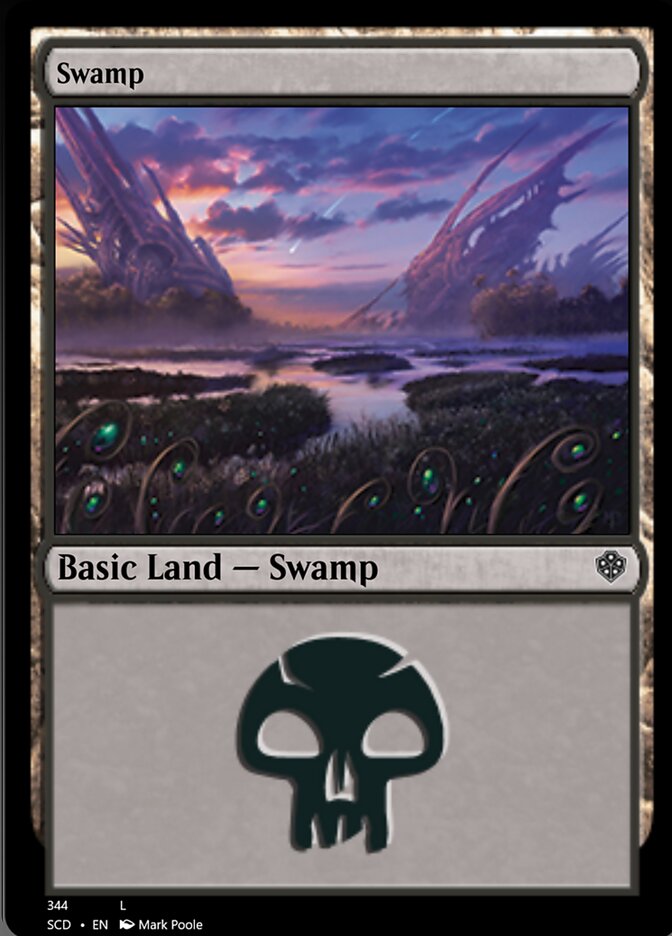 Swamp (344) [Starter Commander Decks] | D20 Games