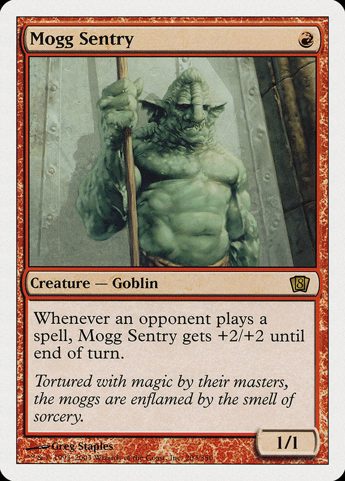 Mogg Sentry [Eighth Edition] | D20 Games