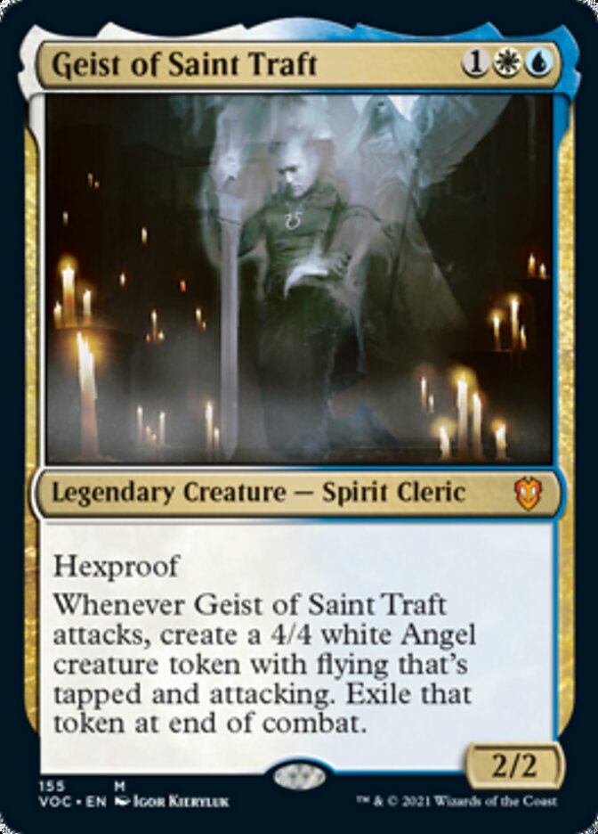 Geist of Saint Traft [Innistrad: Crimson Vow Commander] | D20 Games