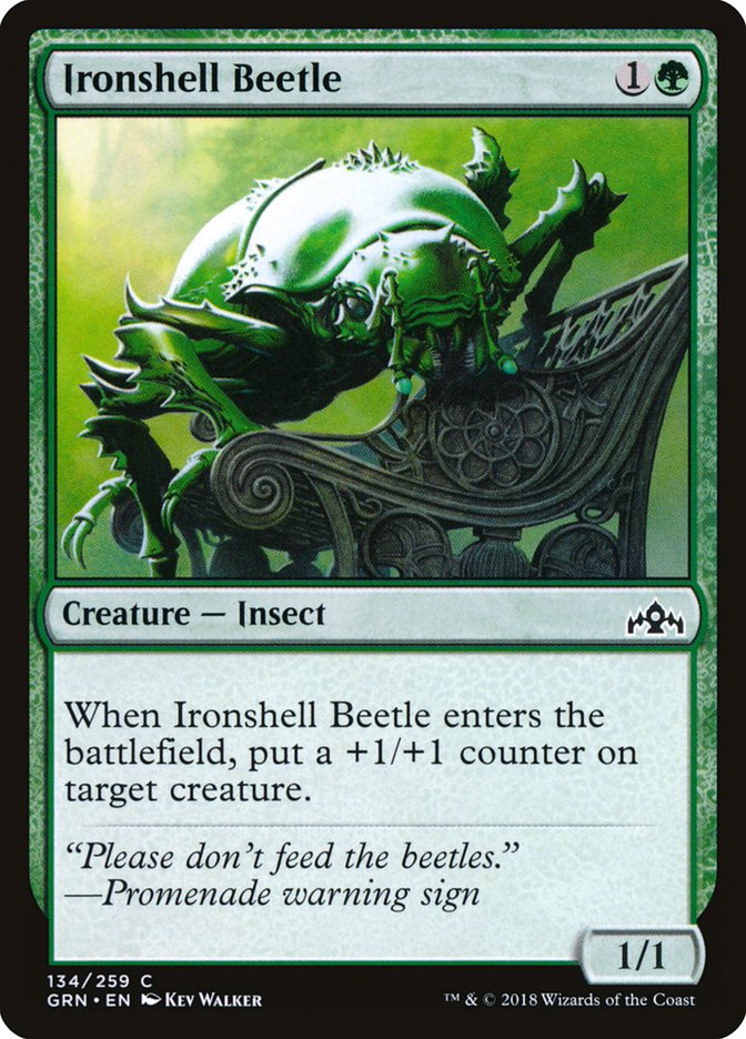 Ironshell Beetle [Guilds of Ravnica] | D20 Games