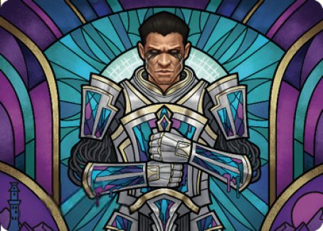 Aron, Benalia's Ruin Art Card [Dominaria United Art Series] | D20 Games