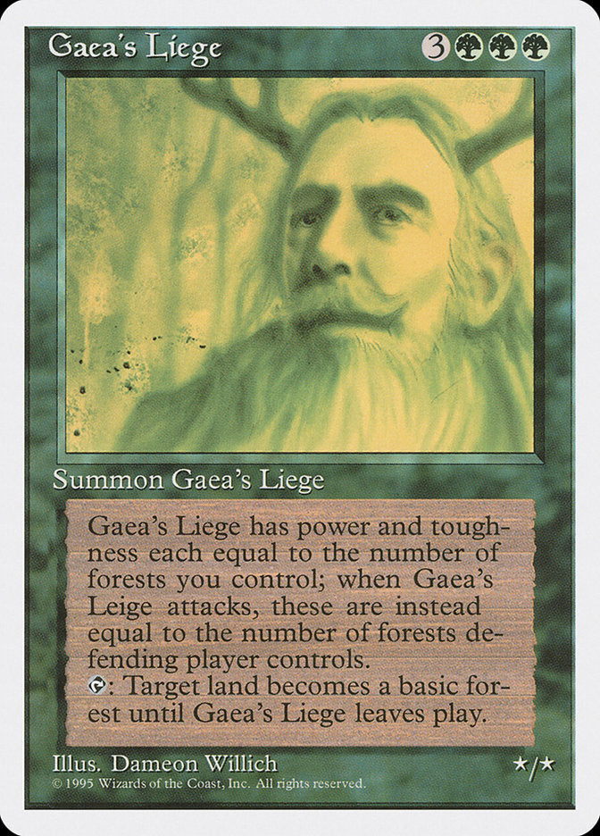 Gaea's Liege [Fourth Edition] | D20 Games