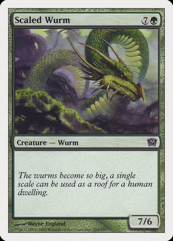 Scaled Wurm [Ninth Edition] | D20 Games
